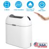 2.38Gal/9L Automatic Trash Can Touchless Garbage Can Motion Sensor Narrow Wastebasket with Lid for Kitchen Bathroom Bedroom Office