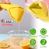 Manual Lemon Squeezer Fold Flat Design Effortless Hand Lemon Juicer Squeezer Manual Citrus Juicer with Sideways Pivot Increase Leverage Reduce Effort