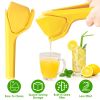 Manual Lemon Squeezer Fold Flat Design Effortless Hand Lemon Juicer Squeezer Manual Citrus Juicer with Sideways Pivot Increase Leverage Reduce Effort