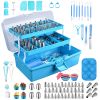 236Pcs Cake Decorating Kit Baking Tools Accessories Cake Decorating Supplies with Piping Tips Couplers and Bags Cookie Cutters Baking Cups Scrapers Fl