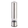 Electric Salt Pepper Grinder with Light Adjustable Coarseness Stainless Steel Salt Pepper Shaker Battery Operated Pepper Grinder Mill Easy Refill and