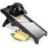 Mandoline Food Slicer Stainless Steel Food Cutter Vegetable Fruit Chopper Grater Peeler