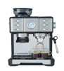 Coffee grinding 15Bar French latte Italian espresso extraction, 1 cup / 2 cup mechanical + digital, 2300W, steam, powder hammer 58mm, 30 level grindin