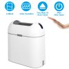 2.38Gal/9L Automatic Trash Can Touchless Garbage Can Motion Sensor Narrow Wastebasket with Lid for Kitchen Bathroom Bedroom Office