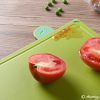 Plastic Cutting Board With Storage Shelf; Chopping Board Set With Color Coded Food Icon For Kitchen Different Food Types; Easy To Grasp; Anti-skid And