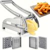 1pc French Fry Cutter, Commercial Restaurant French Fry Cutter Stainless Steel Potato Cutter Vegetable Potato Slicer With Suction Feet Cutter Potato H